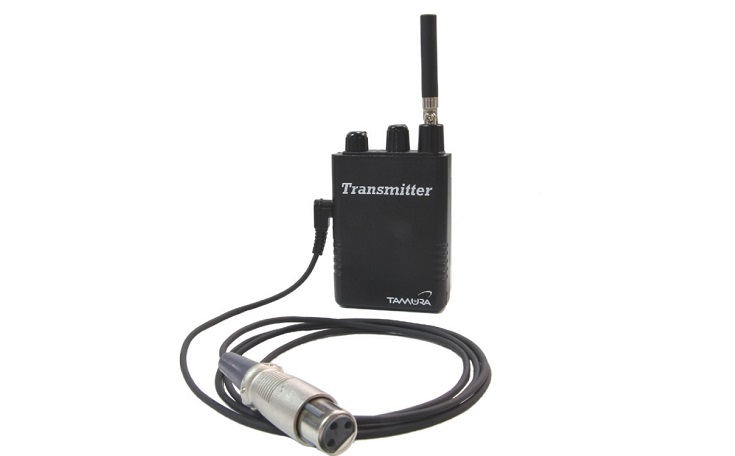 送り返しワイヤレスシステム FM70MHz帯(D型) Transmitter WTP-0705